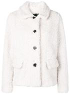 Ps By Paul Smith Faux Fur Jacket - Neutrals