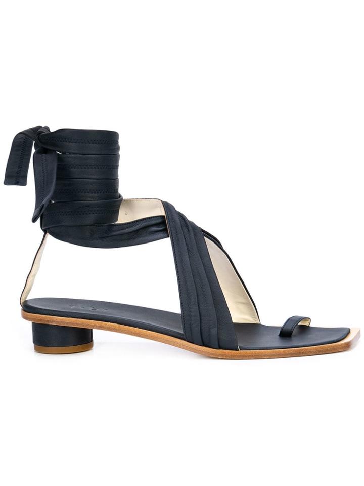 Tibi Miles Strappy Sandals - Blue