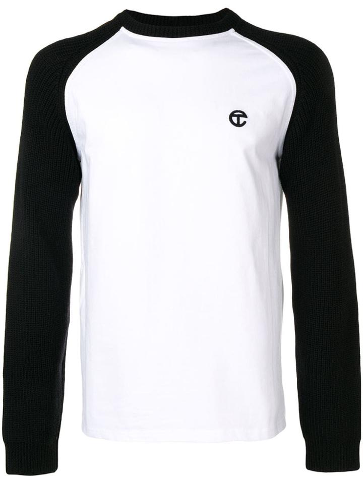 Telfar Embroidered Logo Sweatshirt - White