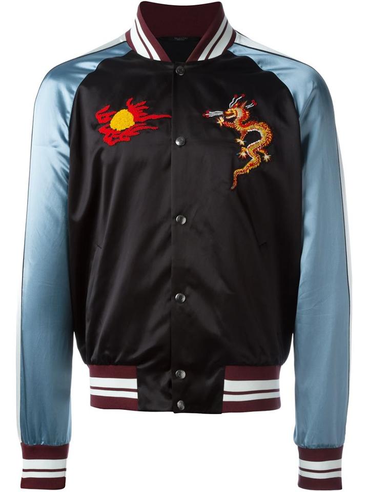 Valentino Embellished Bomber Jackt