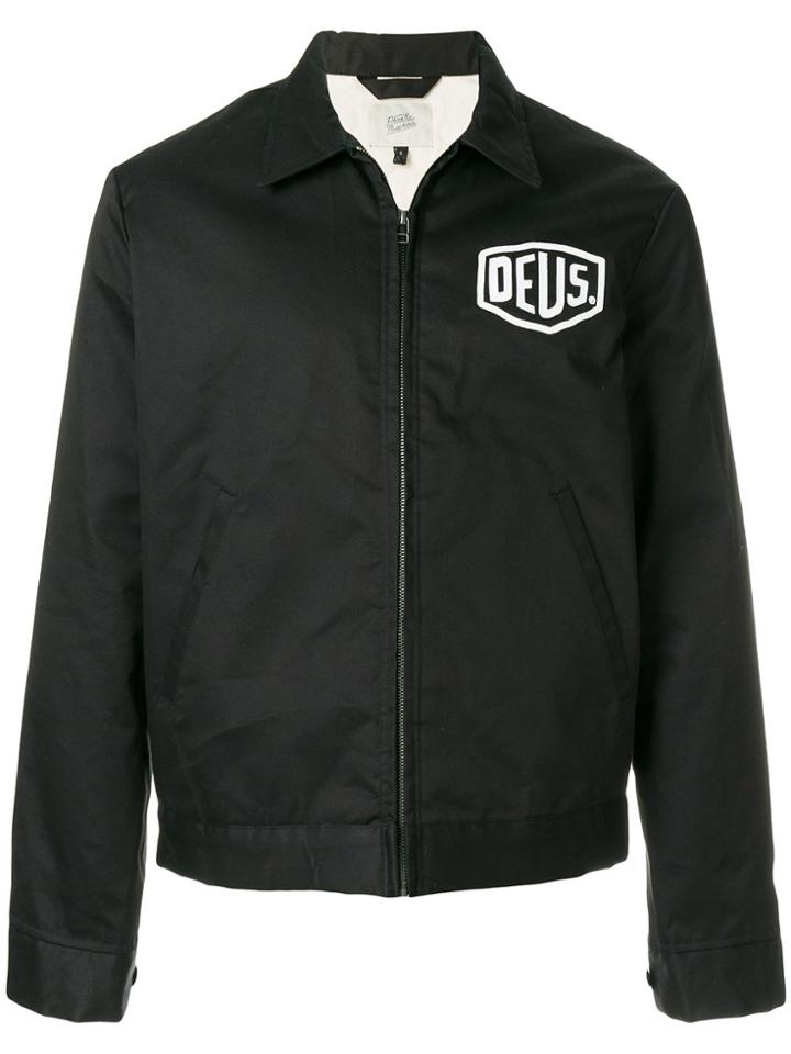 Deus Ex Machina Lightweight Logo Jacket - Black