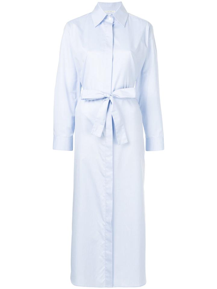 The Row Lira Shirt Dress - Blue