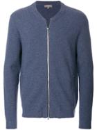 N.peal Knitted Bomber Jacket - Blue