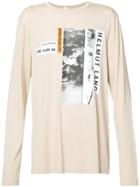 Helmut Lang Helmut Lang X Travis Scott Debris Long Sleeved T-shirt -