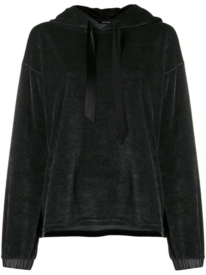 Styland Drawstring Hoodie - Grey
