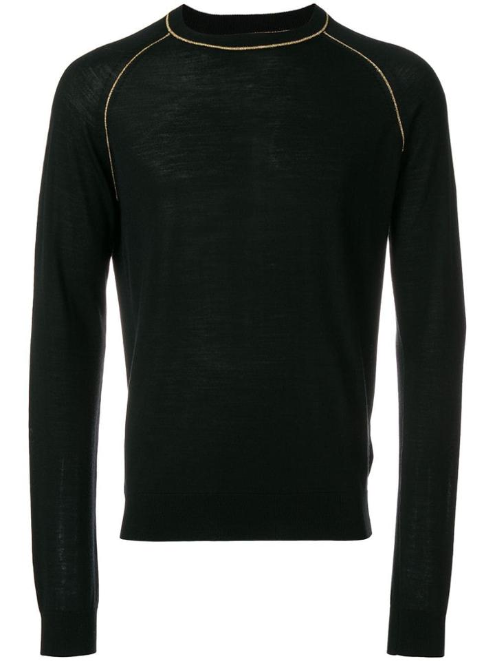 Dsquared2 Lurex Piped Jumper - Black