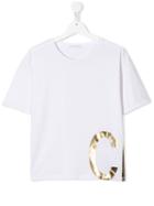 Calvin Klein Kids Teen C Logo T-shirt - White