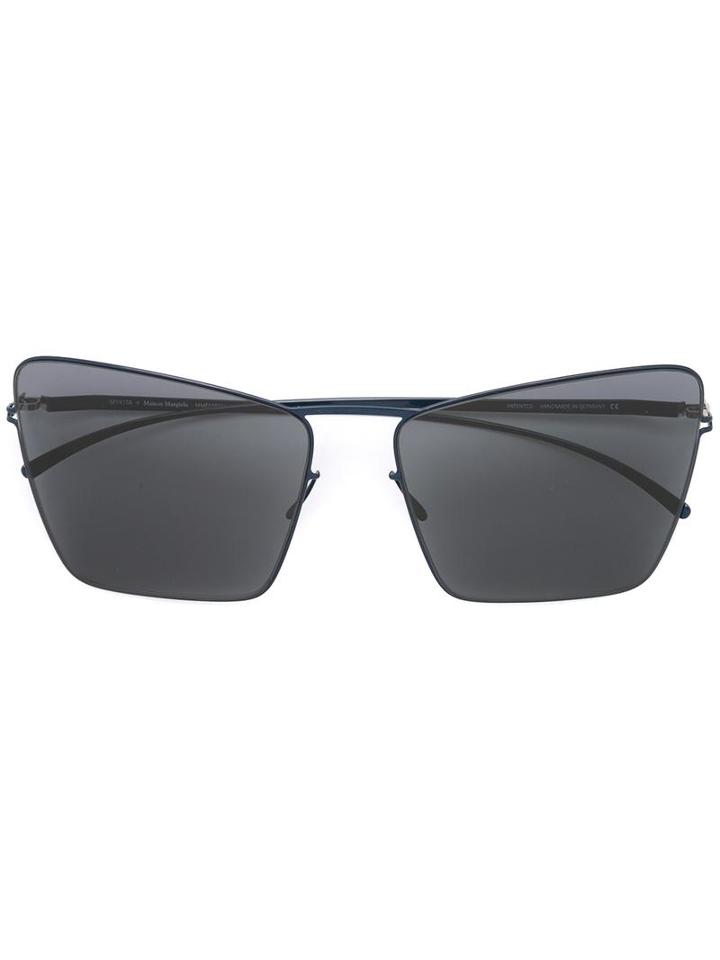 Mykita Mykita X Maison Margiela 'mmesse014' Sunglasses, Adult Unisex, Blue, Metal (other)