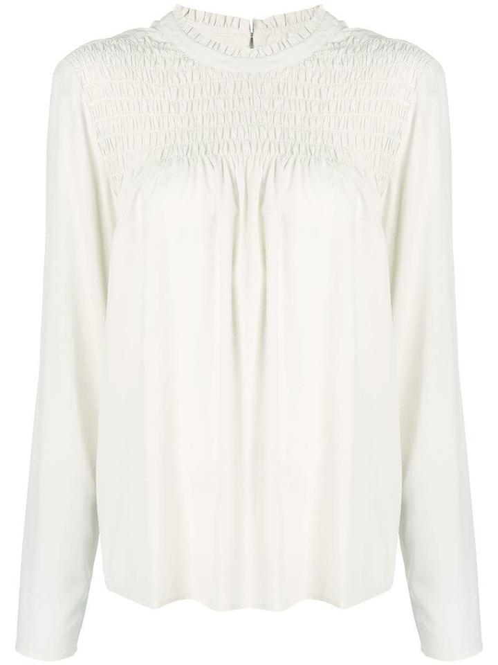 Steffen Schraut Draped Detail Blouse - Neutrals