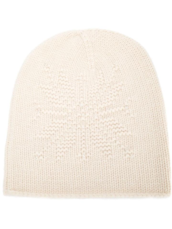 Loro Piana Beaded Beanie - Nude & Neutrals