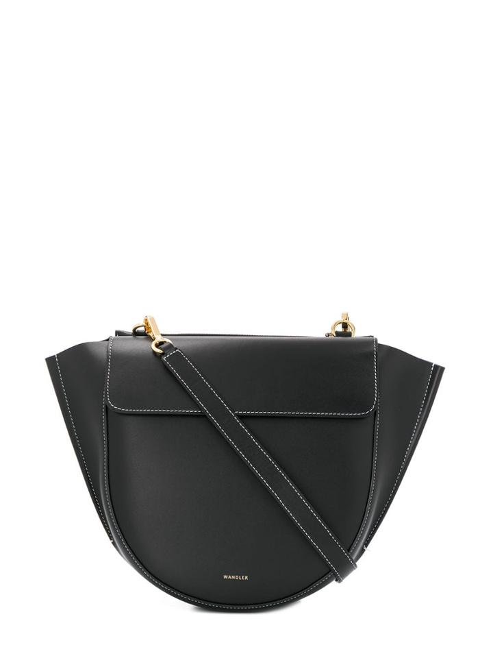 Wandler Stitch Detail Tote Bag - Black