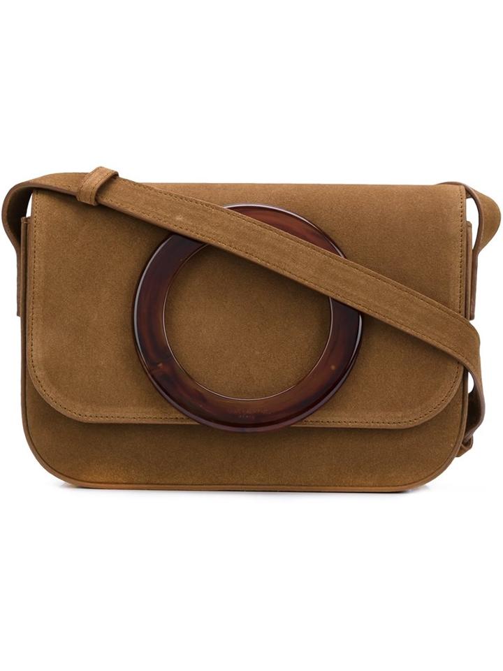 Saint Laurent 'eddie' Satchel Bag, Women's, Brown