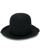 Ann Demeulemeester Velvet Bow Hat - Black