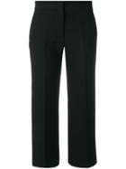 Msgm Crop Tailored Trousers - Black