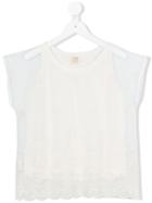 Caffe' D'orzo - Classic T-shirt - Kids - Cotton/nylon/spandex/elastane/micromodal - 16 Yrs, Girl's, Nude/neutrals