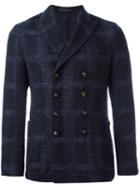The Gigi Check Stitch Detail Blazer