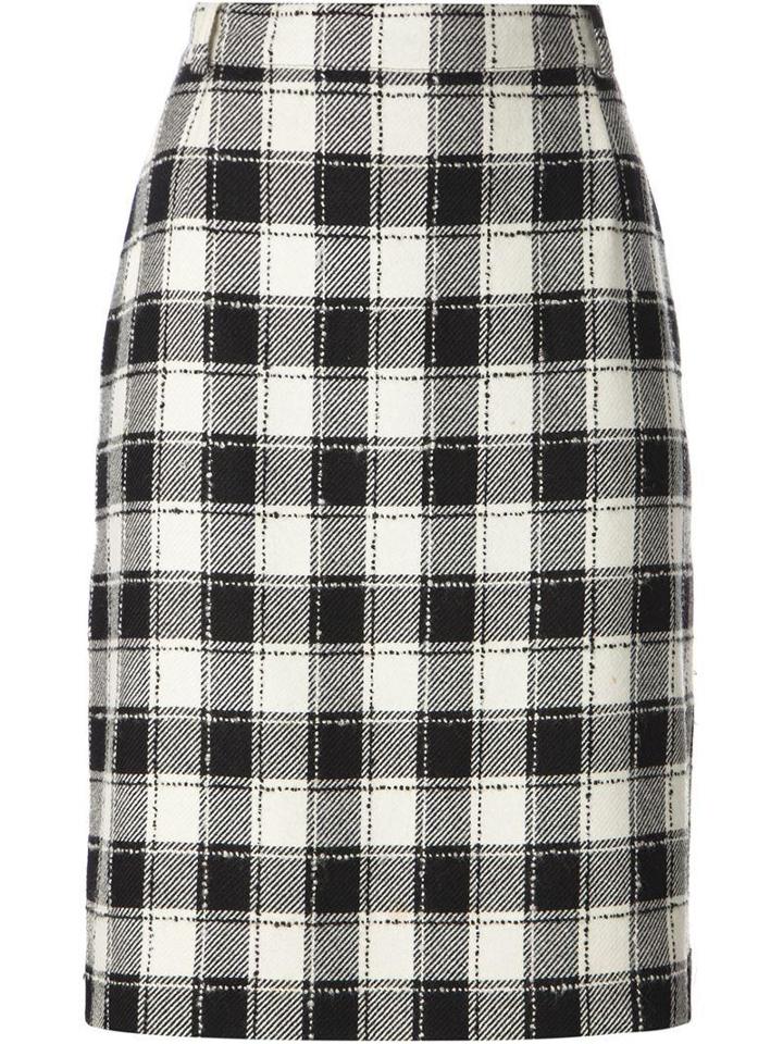 Pierre Cardin Vintage Plaid Skirt