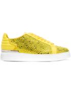 Philipp Plein Crystal Embellished Sneakers - Yellow