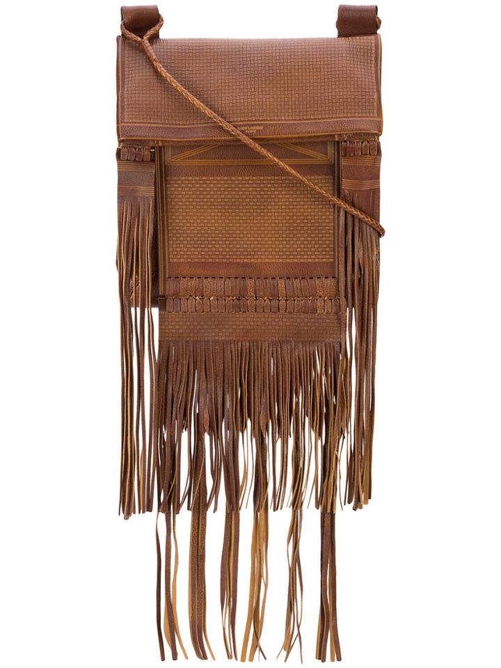 Saint Laurent Saharienne Bag - Brown