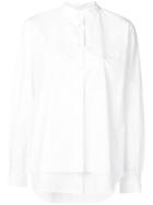 Odeeh Long-sleeve Fitted Shirt - White