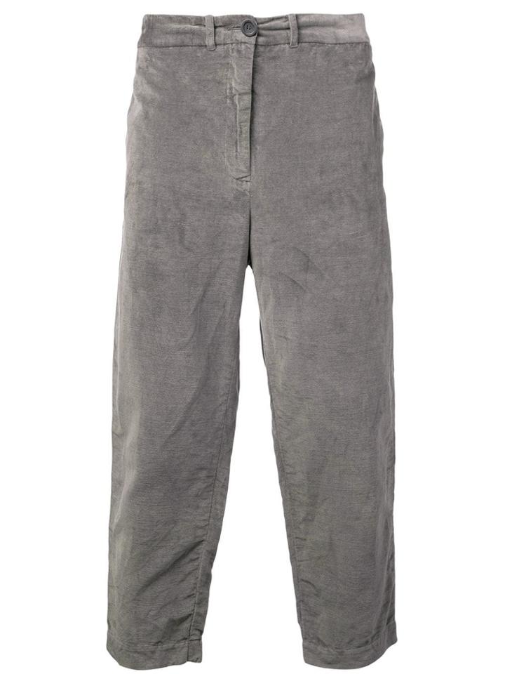 Casey Casey Straight-leg Trousers - Grey