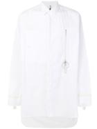 Oamc Oversized Zip-lock Shirt - White
