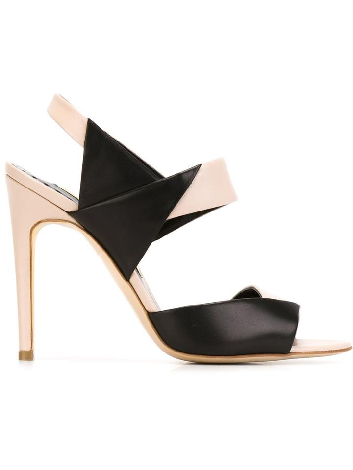 Rupert Sanderson Colour Block Stiletto Sandals