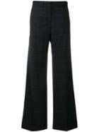 Ps Paul Smith Checked Trousers - Blue