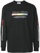Msgm Multivitamin Logo Sweatshirt - Black
