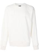 D.gnak Panelled Sweatshirt - White