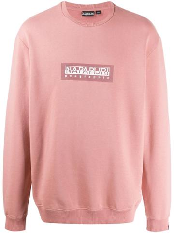 Napapijri Box Sweatshirt - Pink