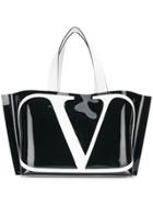 Valentino Valentino Garavani Go Logo Tote - Black