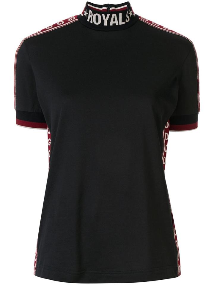 Dolce & Gabbana Royals Embroidered Shirt - Black