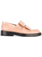Marni Oversized Bow Detail Loafers - Nude & Neutrals