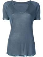 Zadig & Voltaire Sheen Trim Top - Blue