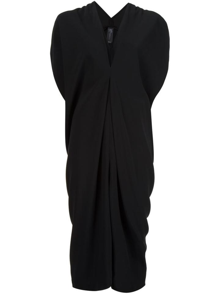 Zero + Maria Cornejo V-neck Gathered Dress