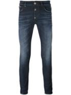 Philipp Plein 'forever' Slim-fit Jeans, Men's, Size: 30, Blue, Cotton/spandex/elastane/polyester