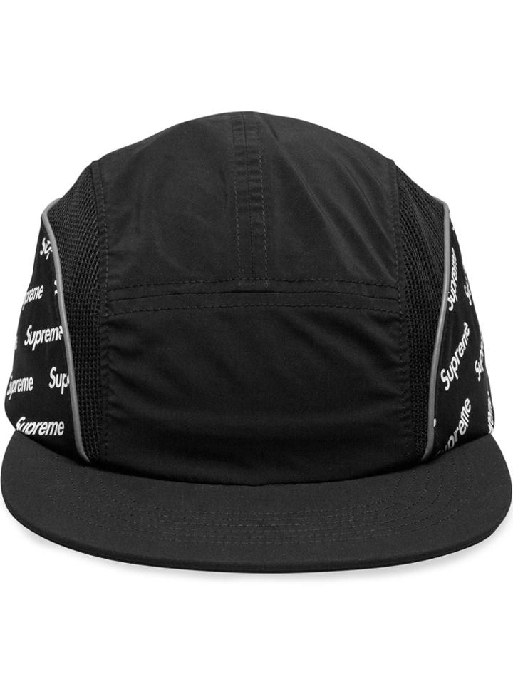 Supreme Diagonal Logo Side Panel Camp - Black