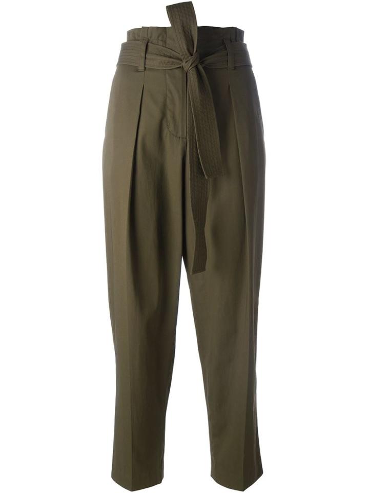 3.1 Phillip Lim Pleated Cropped Trousers