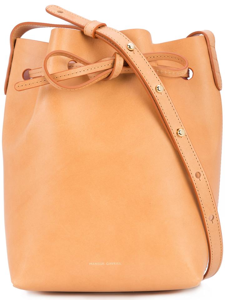 Mansur Gavriel Bucket Bag - Nude & Neutrals