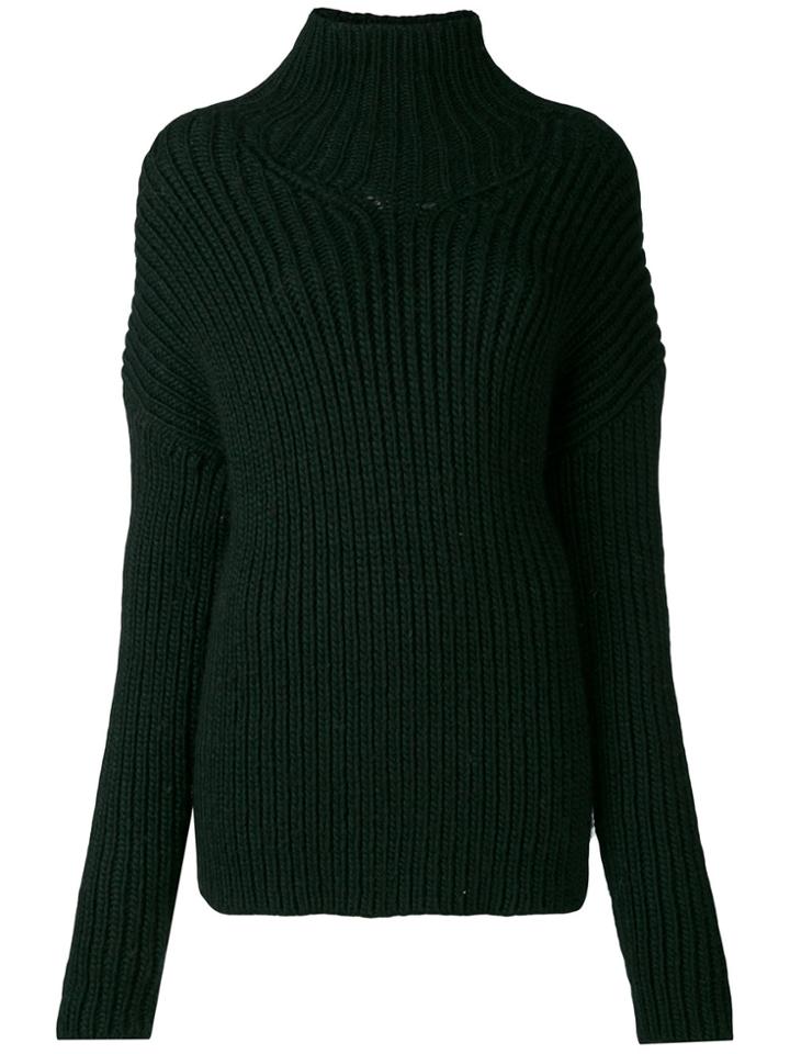 A.f.vandevorst Chunky Knit Jumper - Green