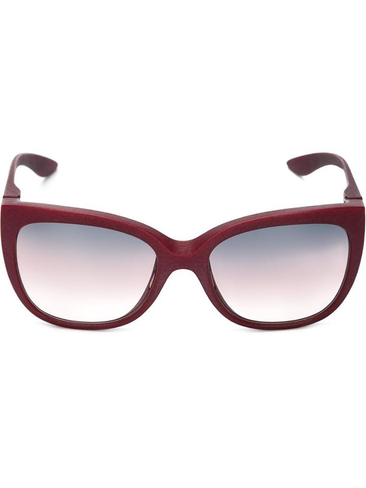 Mykita 'gaia' Sunglasses, Women's, Pink/purple, Polyamide
