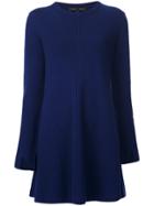Proenza Schouler Flared Sweater Dress - Blue