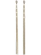 Loree Rodkin Diamond Tassel Chain Earrings - Metallic