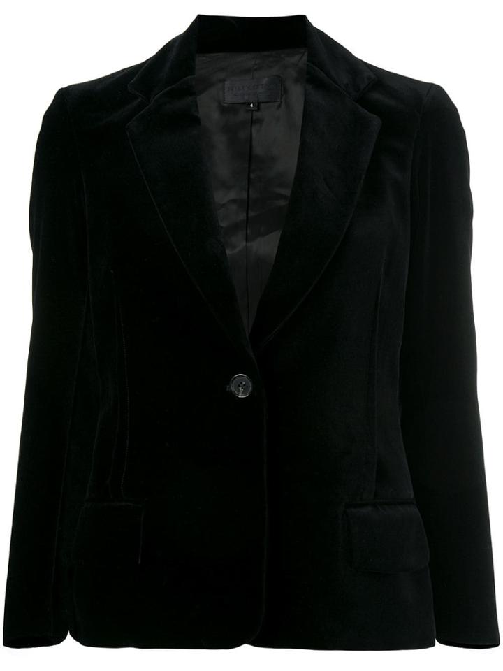 Nili Lotan Classic Fitted Blazer - Black