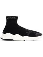Philipp Plein Sock-style Running Sneakers - Black