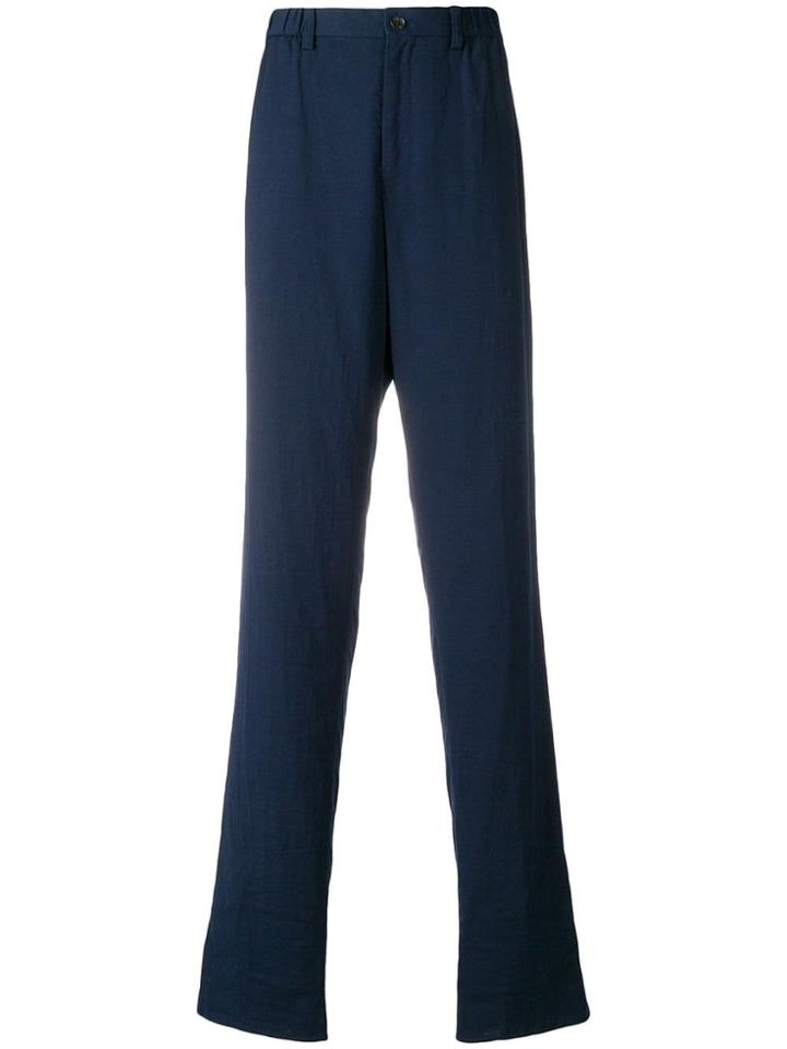 Issey Miyake Men Tailored Trousers - Blue