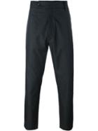 Société Anonyme 'deep George' Straight Leg Trousers, Men's, Size: 52, Black, Cotton