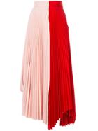 A.w.a.k.e. Mode Double Trouble Pleated Skirt - Red