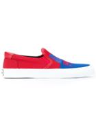 Kenzo K-skate Tiger Slip-ons - Blue